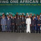 African leaders at the signing in Kigali, Rwanda